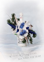 УКРАШЕНИЕ НА ШАМПАНСКОЕ  (новогоднее)